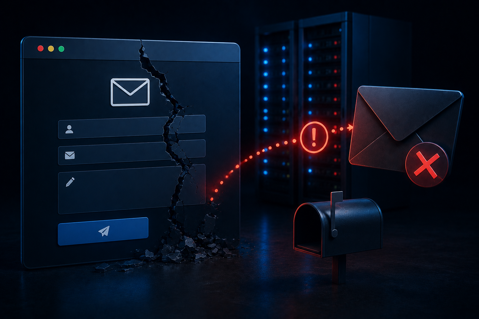 Warum Kontaktformulare keine E-Mails versenden